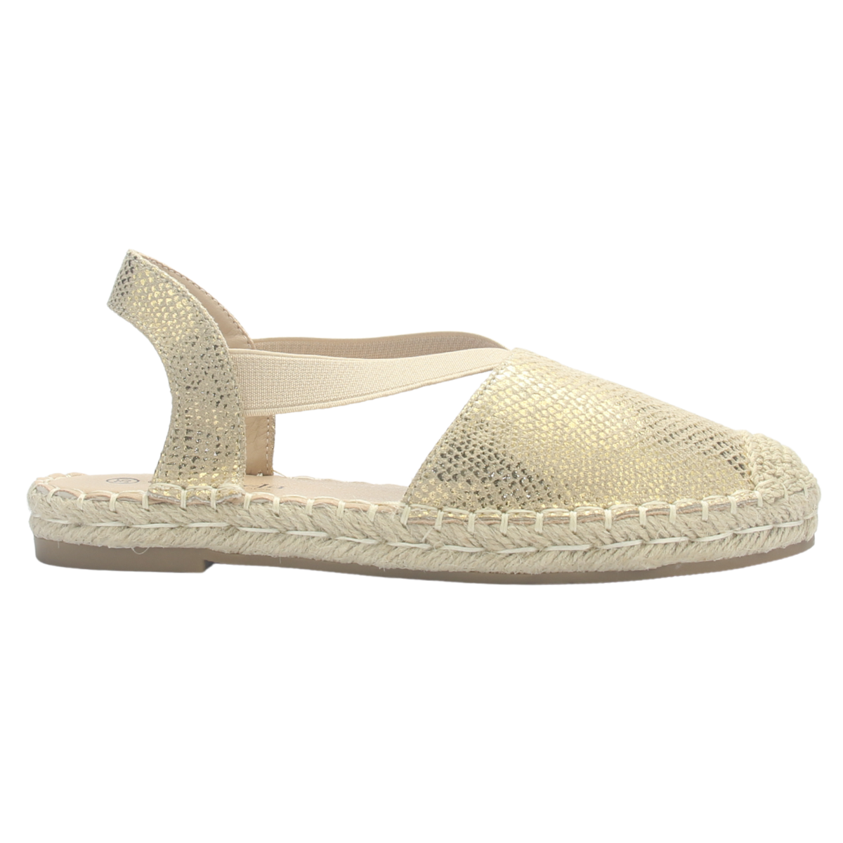 Alpargata Mujer Chalada Dijon-25 Dorado Casual