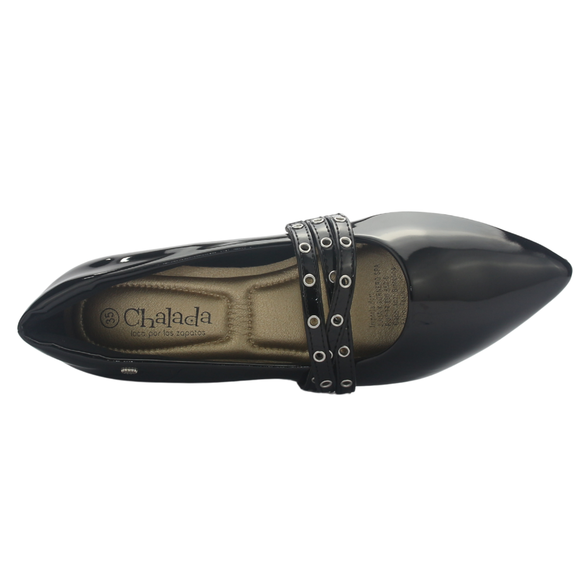 Ballerina Mujer Chalada Mercnew-8 Negro Casual