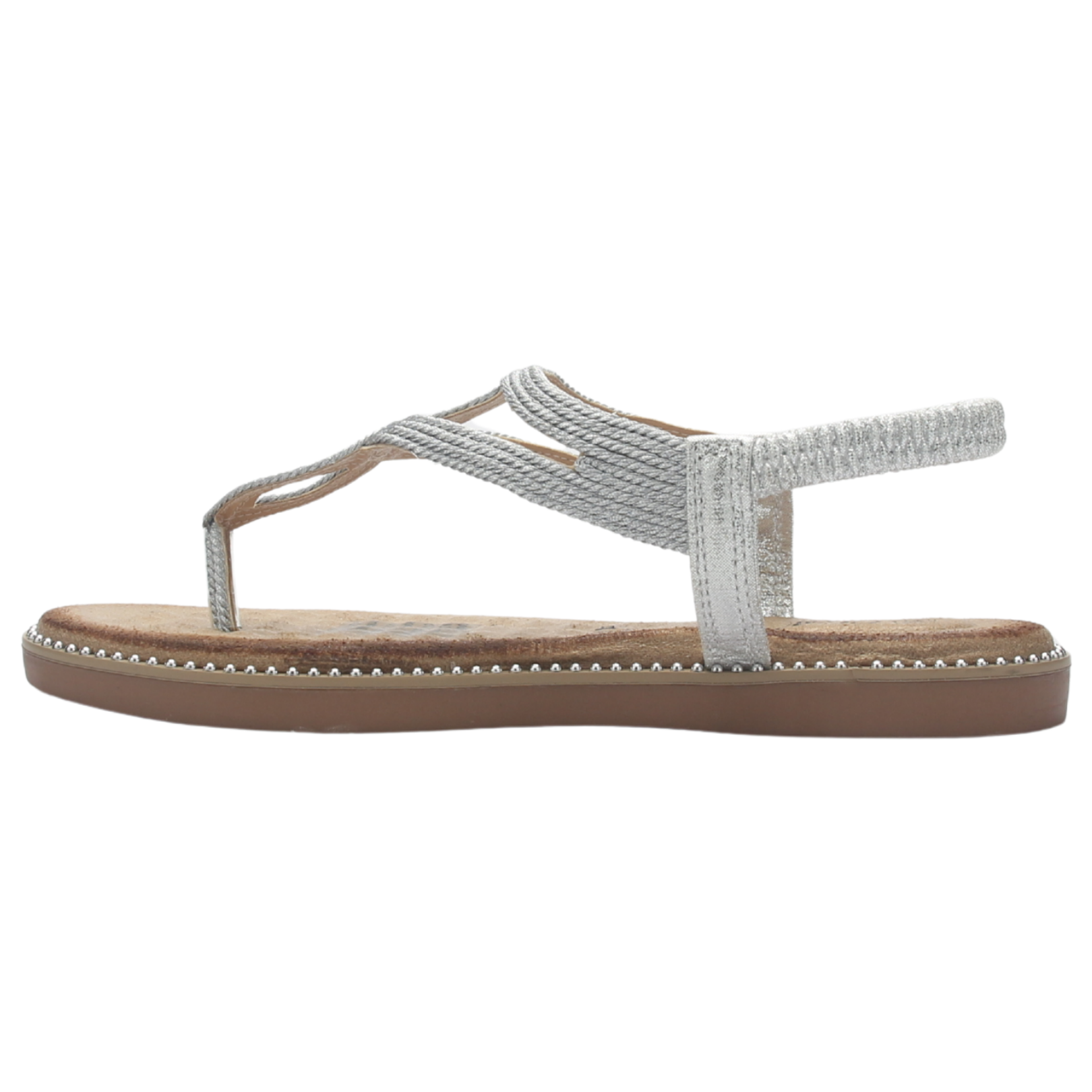 Sandalia de Mujer de color Plateado Casual Chalada Angui-1