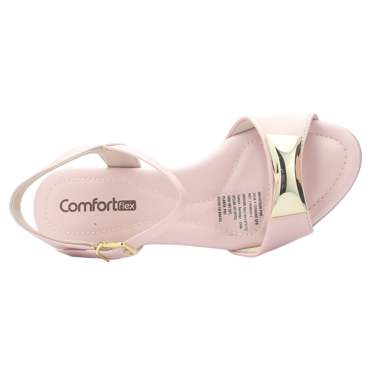 Sandalia Mujer Rosado Comfortflex 2557402 Casual