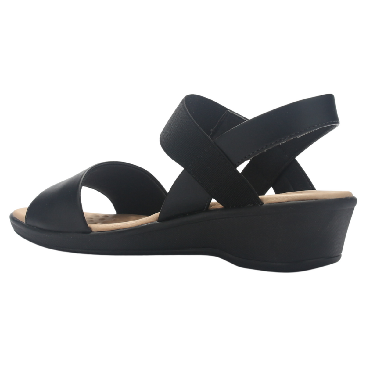 Sandalia Mujer Negro Comfortflex 2572403 Casual