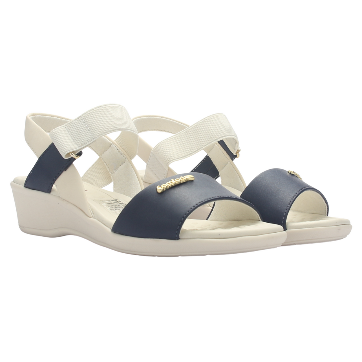 Sandalia Mujer Beige Comfortflex 2572403 Casual