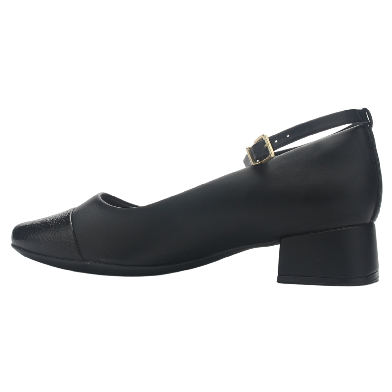 Zapato Mujer Negro Comfortflex 2595403 Casual