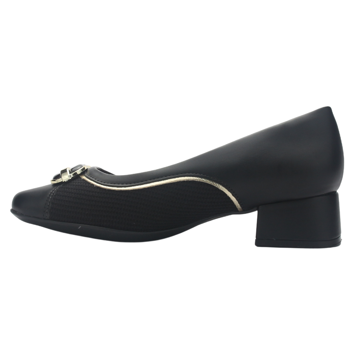 Zapato Mujer Negro Comfortflex 2595404 Casual