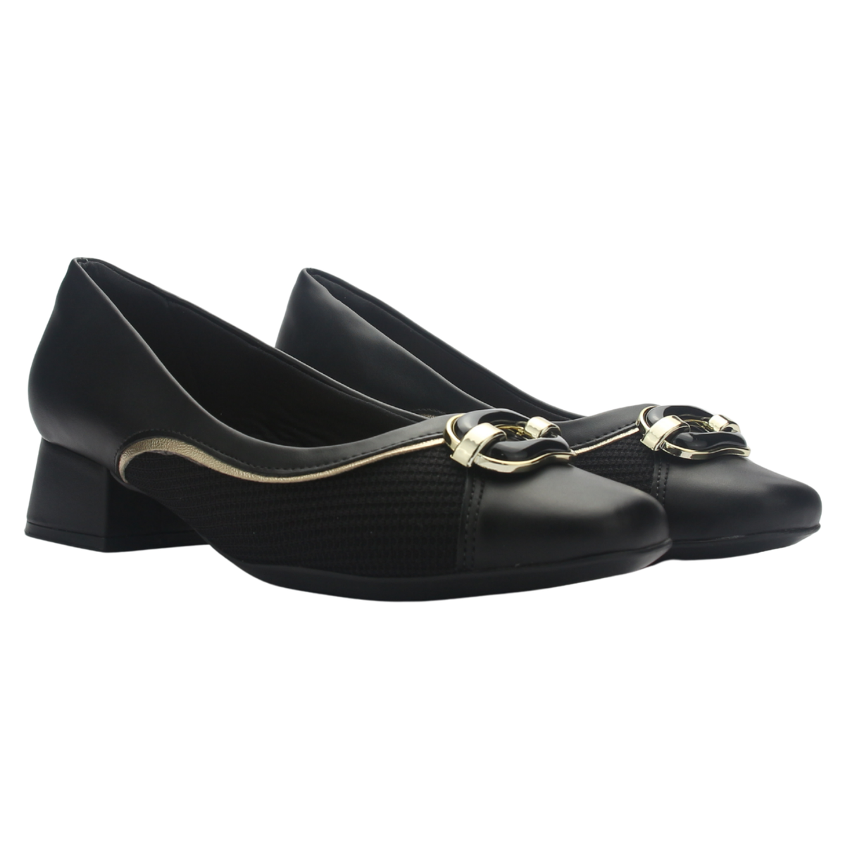 Zapato Mujer Negro Comfortflex 2595404 Casual