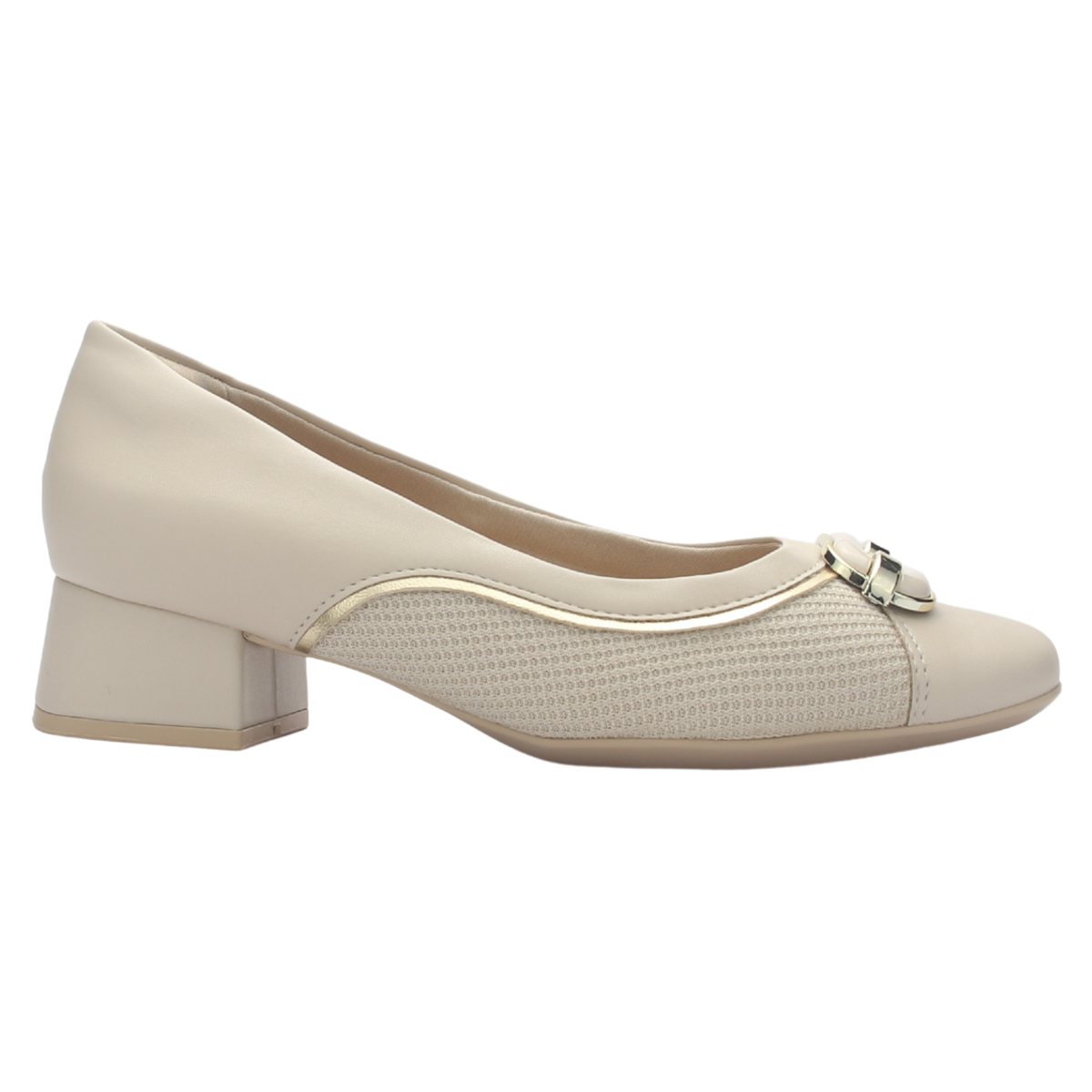 Zapato Mujer Beige Comfortflex 2595404 Casual