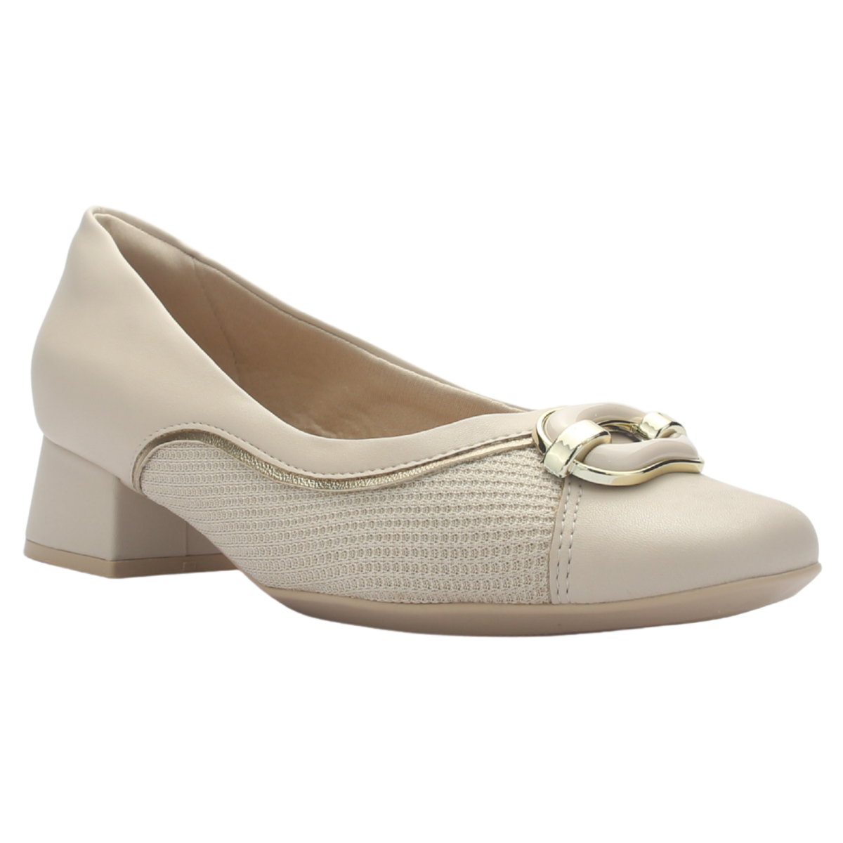 Zapato Mujer Beige Comfortflex 2595404 Casual