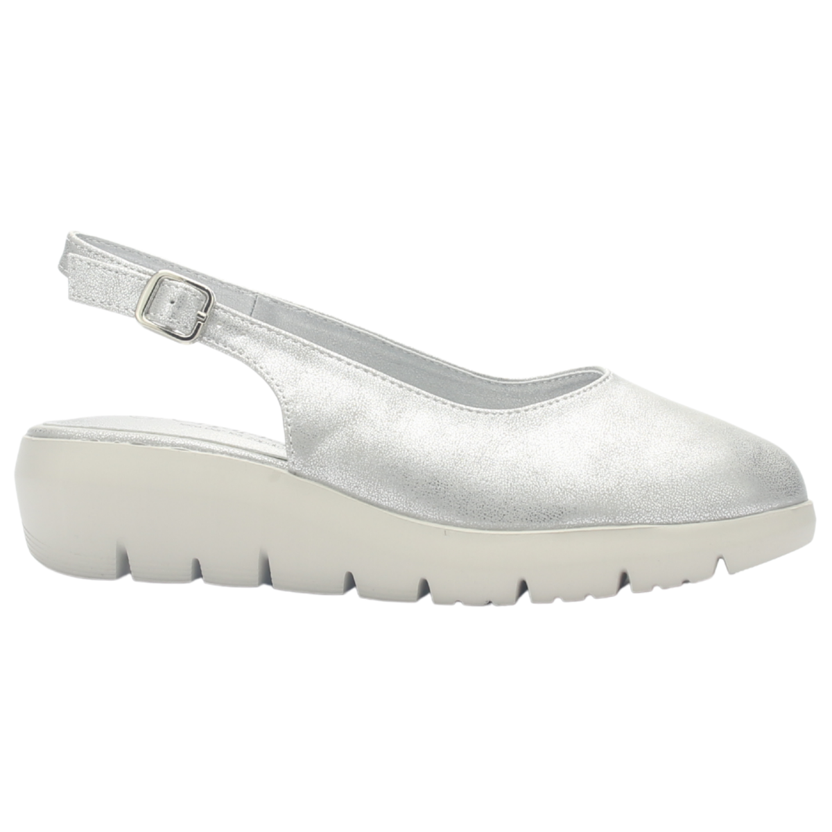 Zapato de mujer Plateado Casual Chalada Marfak-1