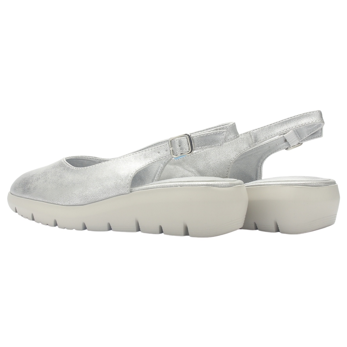 Zapato de mujer Plateado Casual Chalada Marfak-1