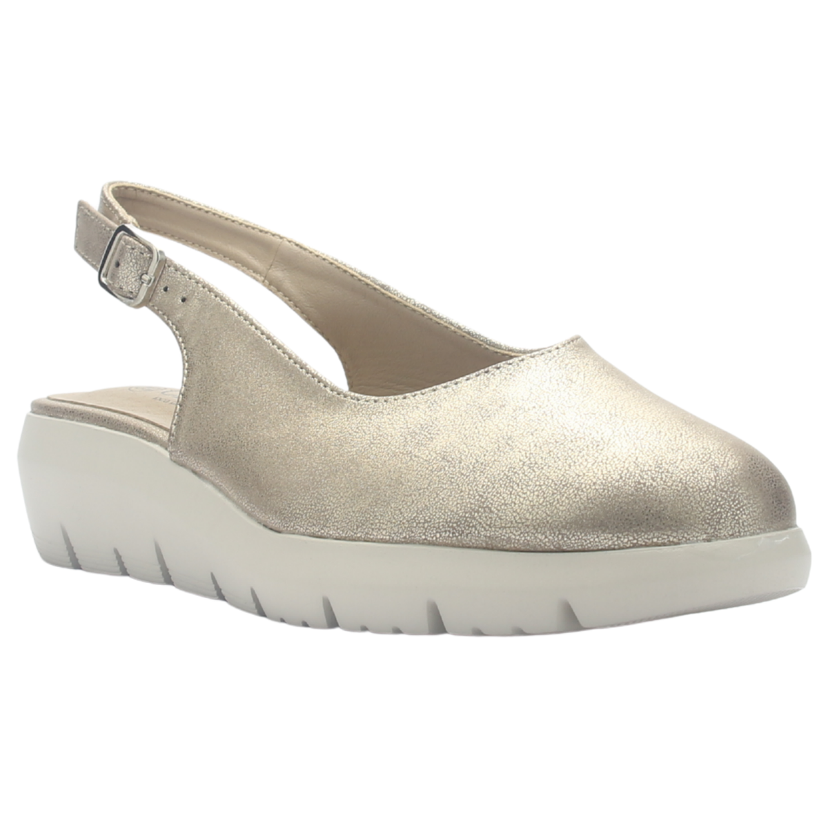 Zapato de mujer Dorado Casual Chalada Marfak-1