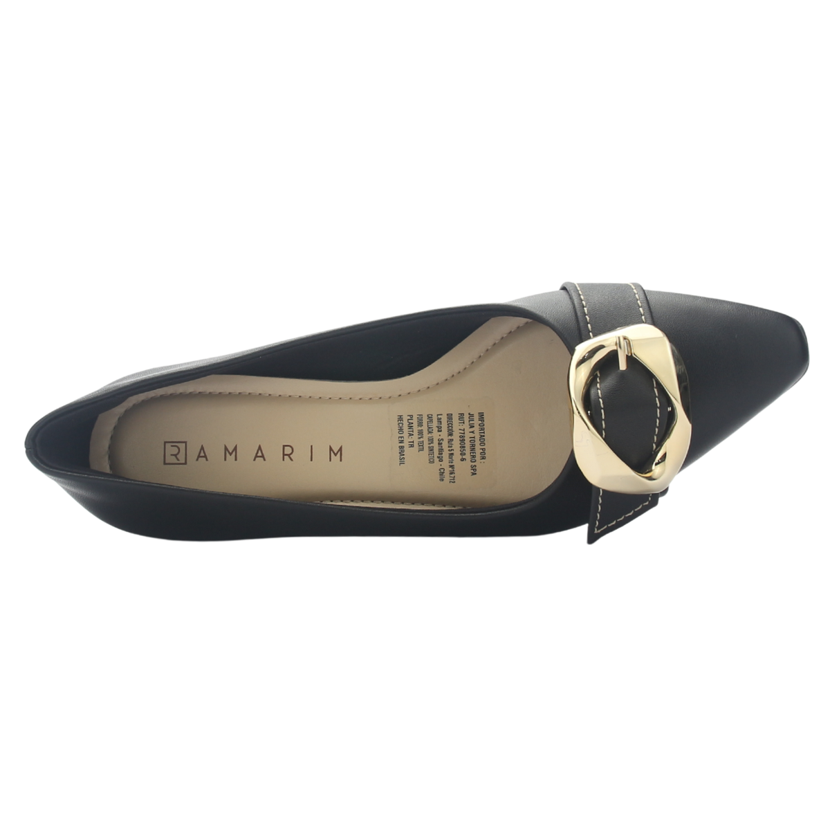 Zapato Mujer Negro Ramarim 2551203 Casual