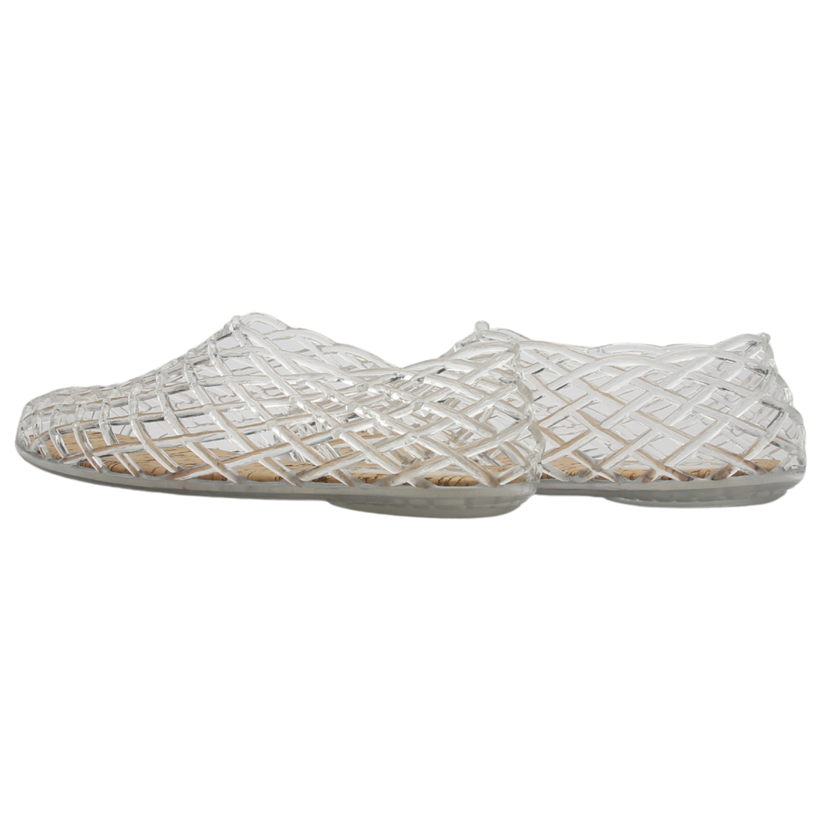 Ballerina de Mujer de color Cristalino Casual Chalada Jelly-1