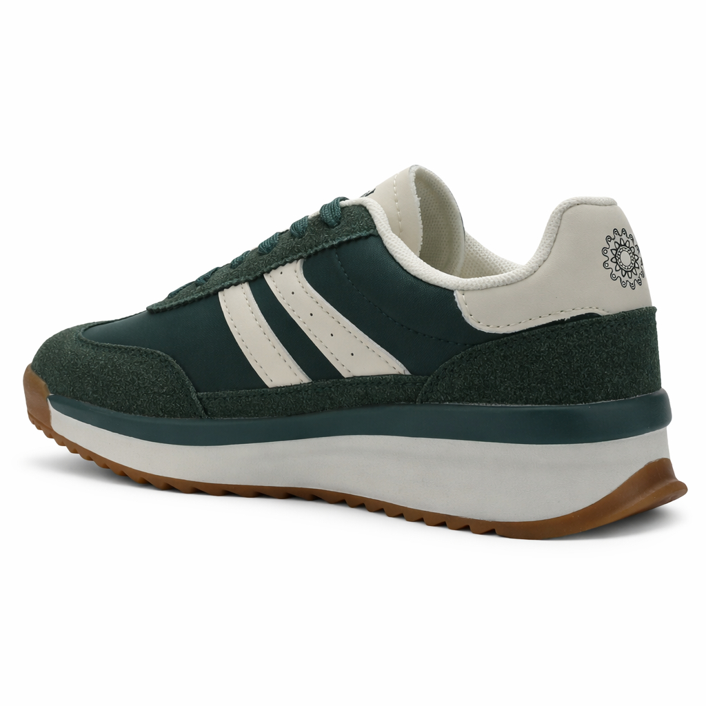 Zapatilla Verde Mujer Urbano Chalada Front