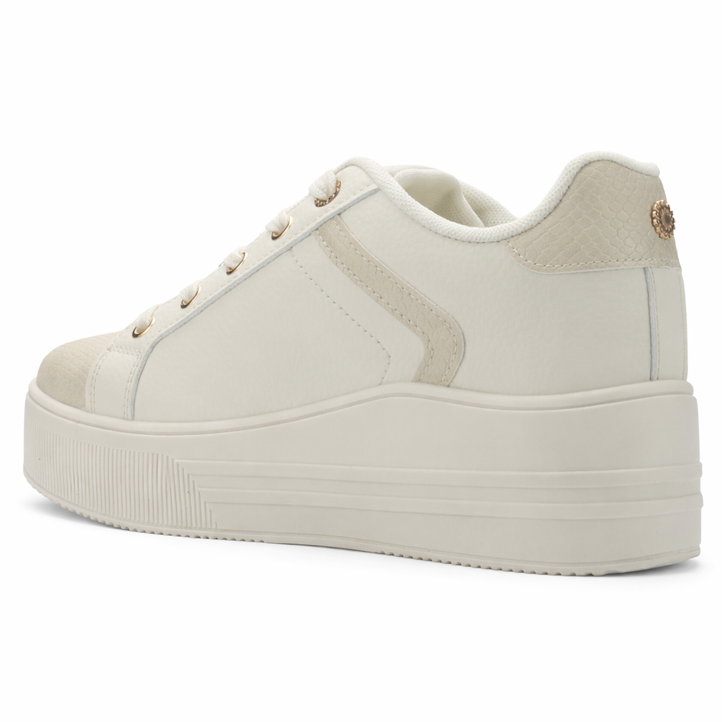 Zapatilla Beige Mujer Urbano Chalada Memphis