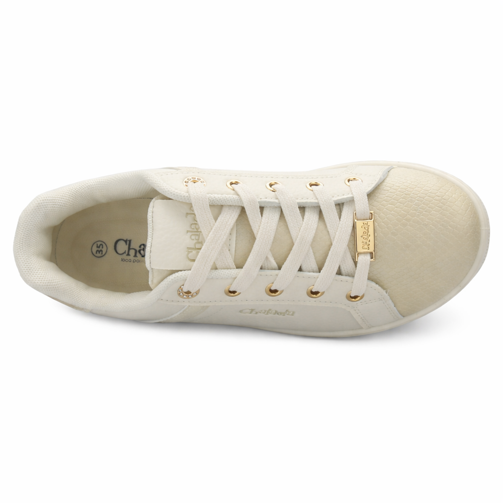 Zapatilla Beige Mujer Urbano Chalada Memphis