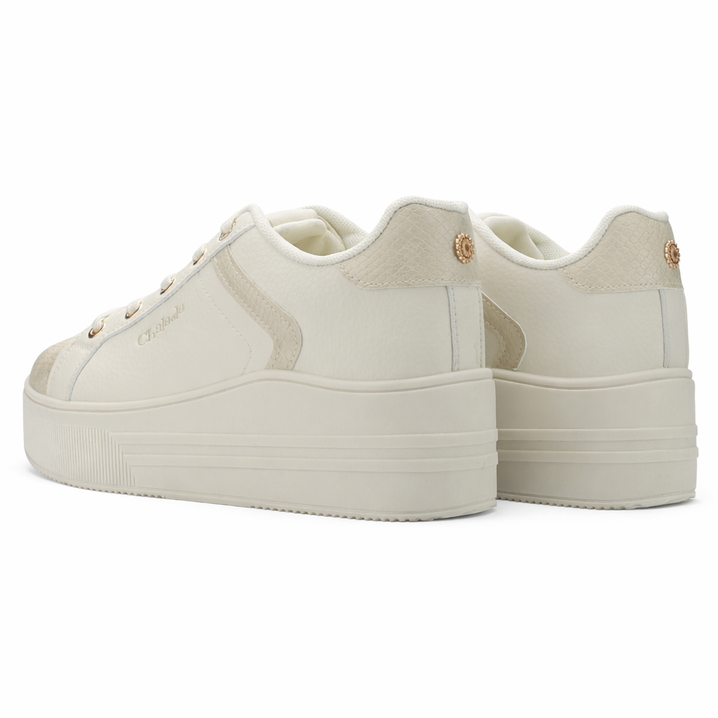Zapatilla Beige Mujer Urbano Chalada Memphis