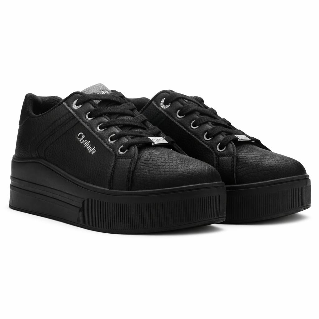 Zapatilla Negro Mujer Urbano Chalada Memphis
