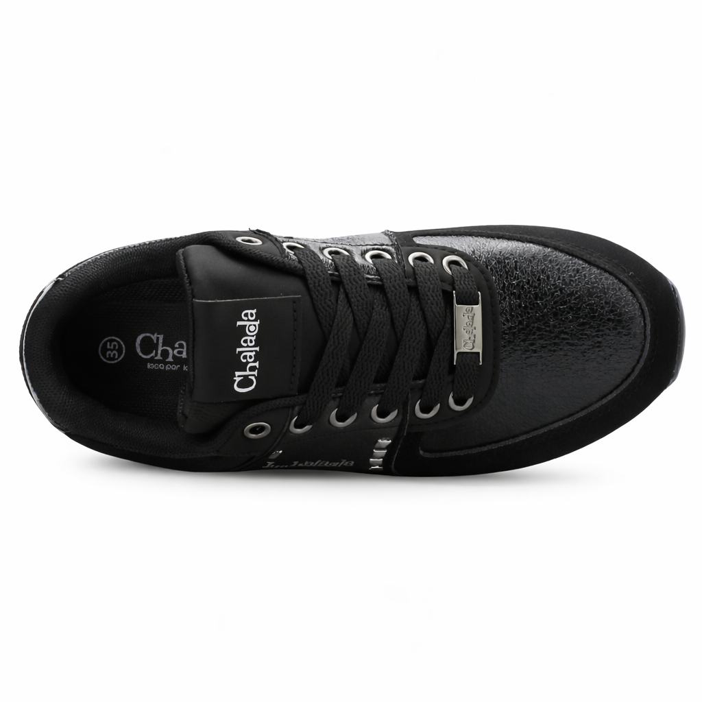 Zapatilla Negro Mujer Urbano Chalada Orbit
