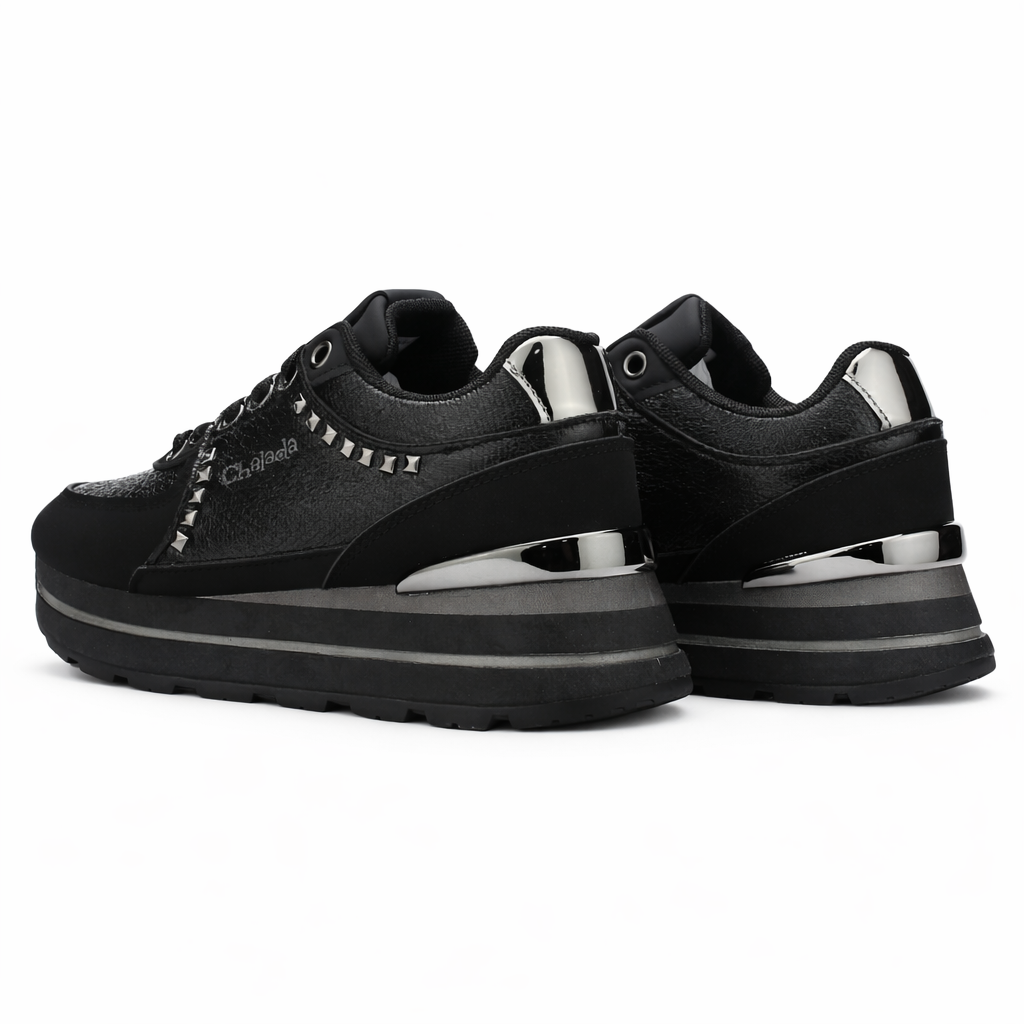 Zapatilla Negro Mujer Urbano Chalada Orbit