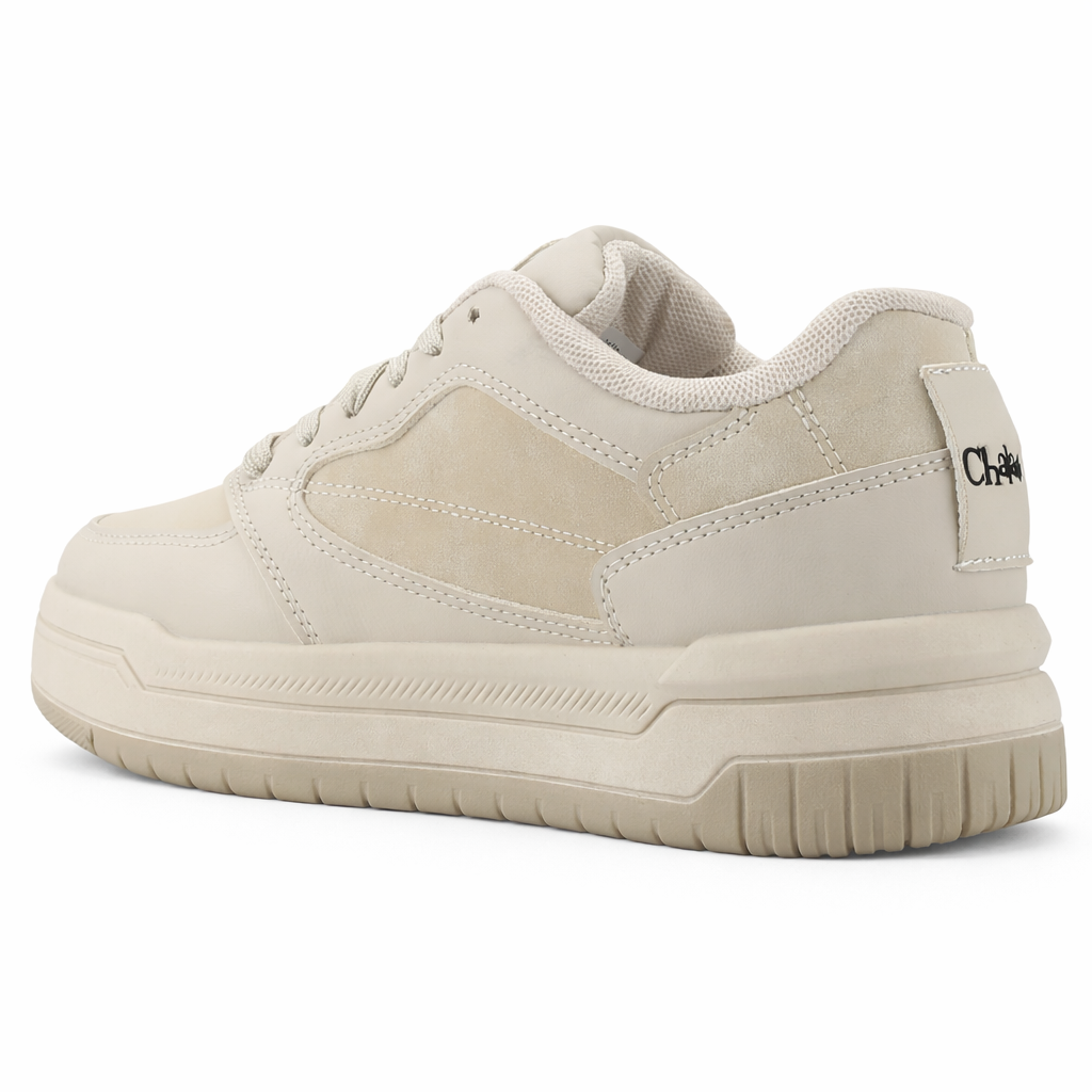 Zapatilla Beige Mujer Urbano Chalada Strada