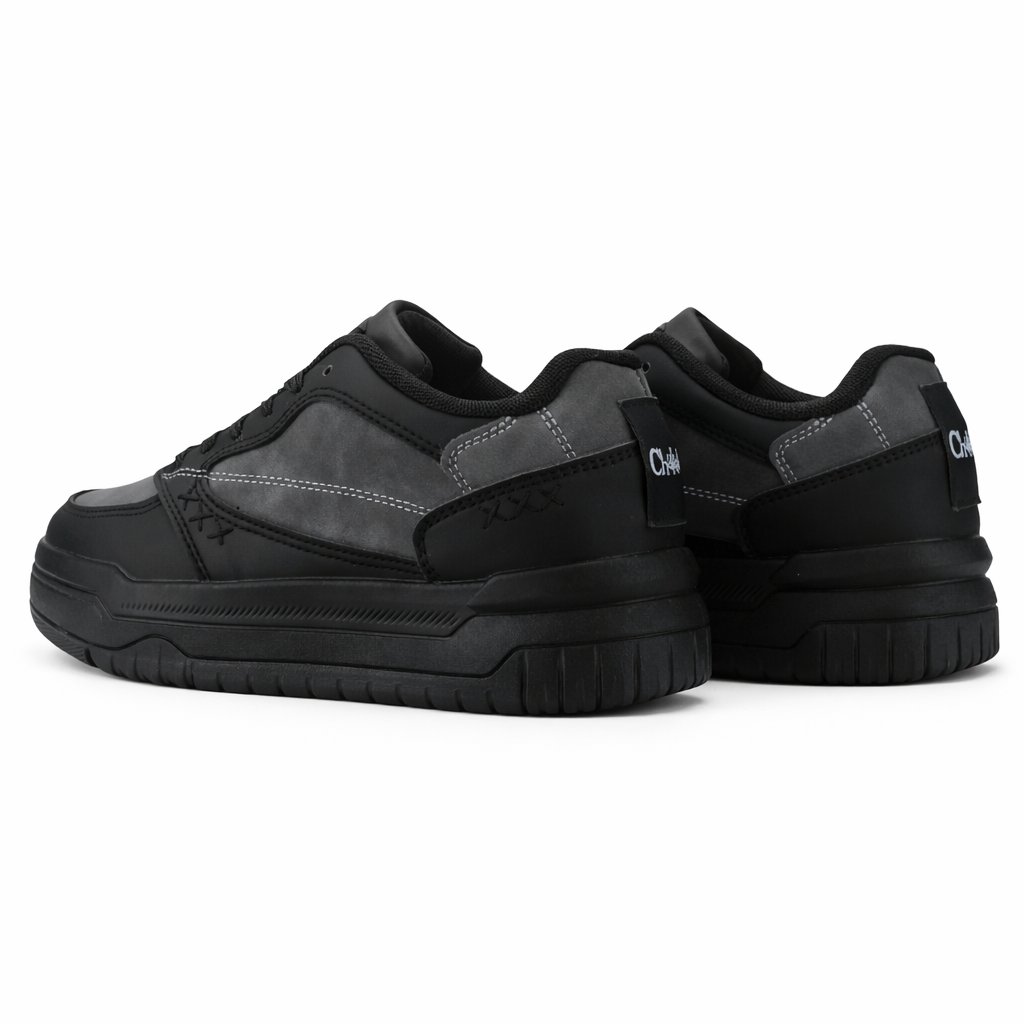 Zapatilla Negro Mujer Urbano Chalada Strada