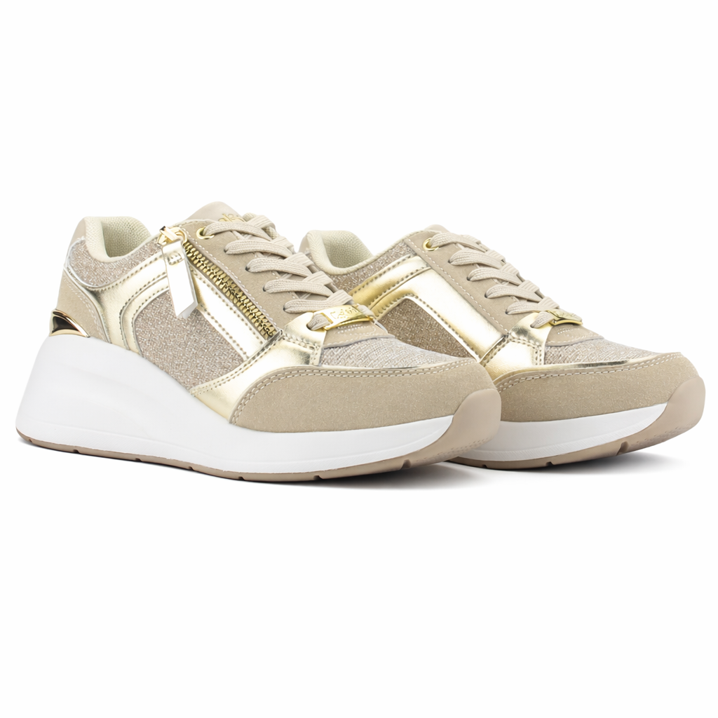 Zapatilla Beige Mujer Casual Chalada Joka