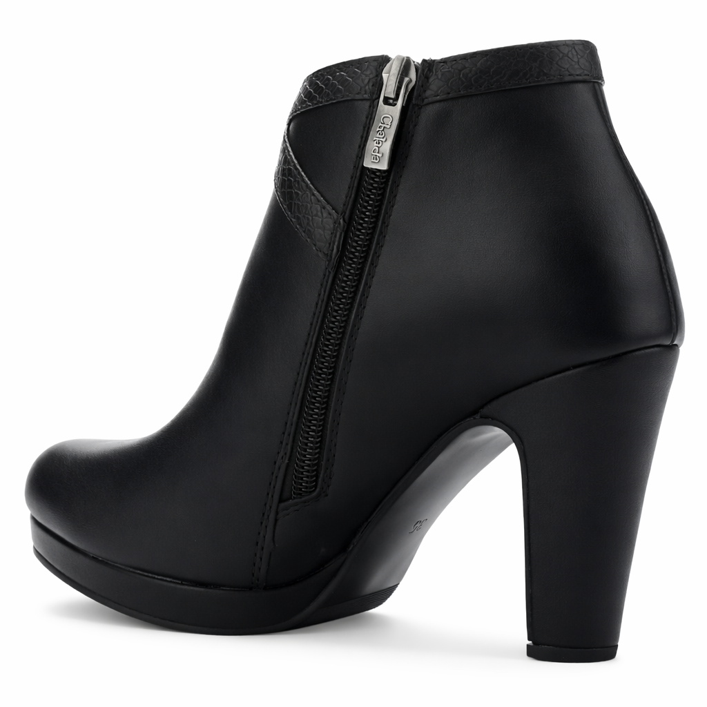Botin Negro Mujer Casual Chalada Bambina