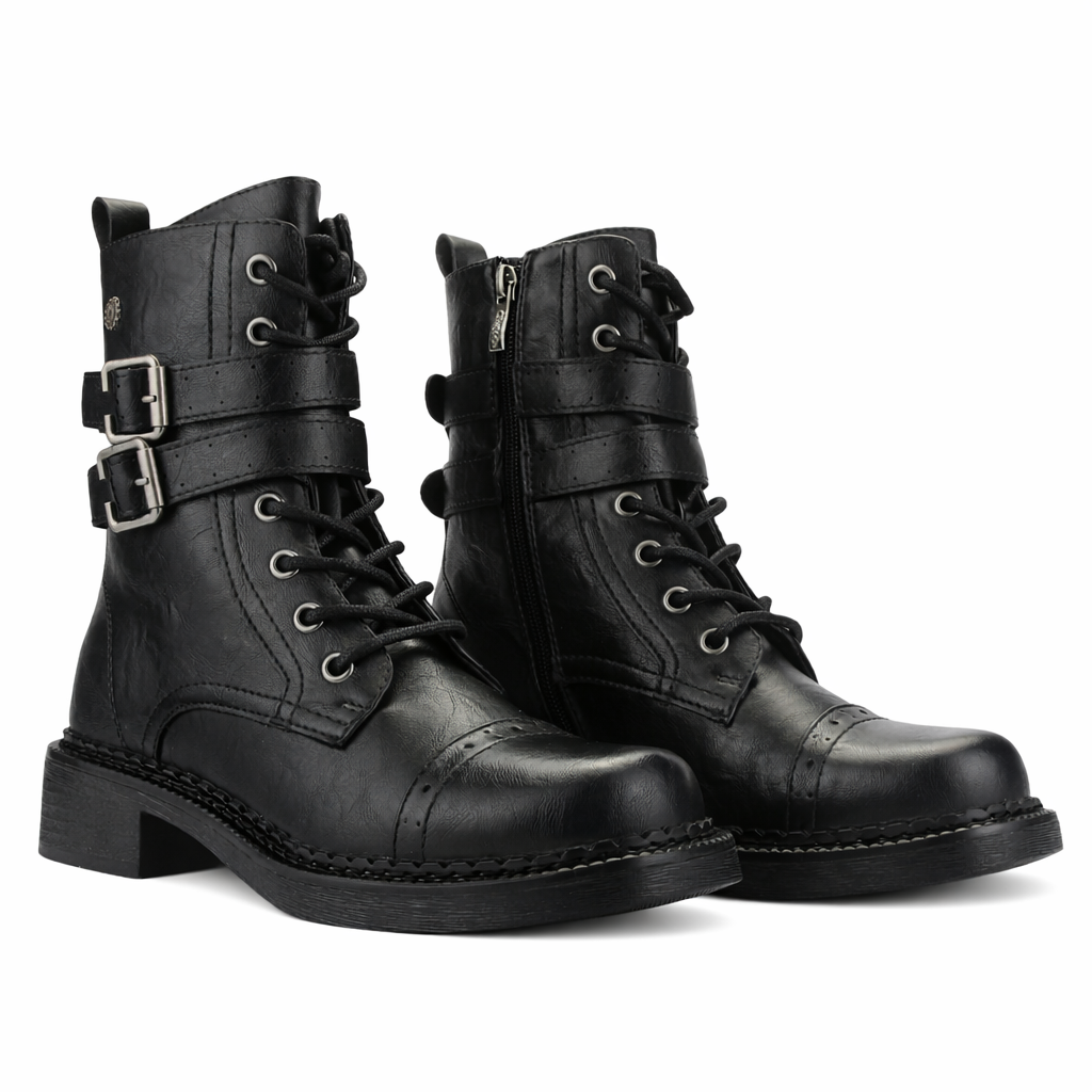 Botin Negro Mujer Casual Chalada Biry