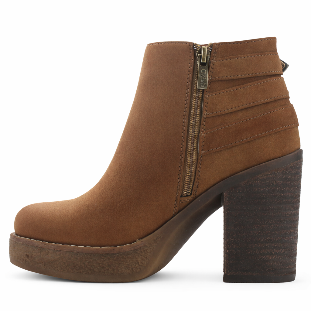 Botin Tostado Mujer Casual Chalada Ella