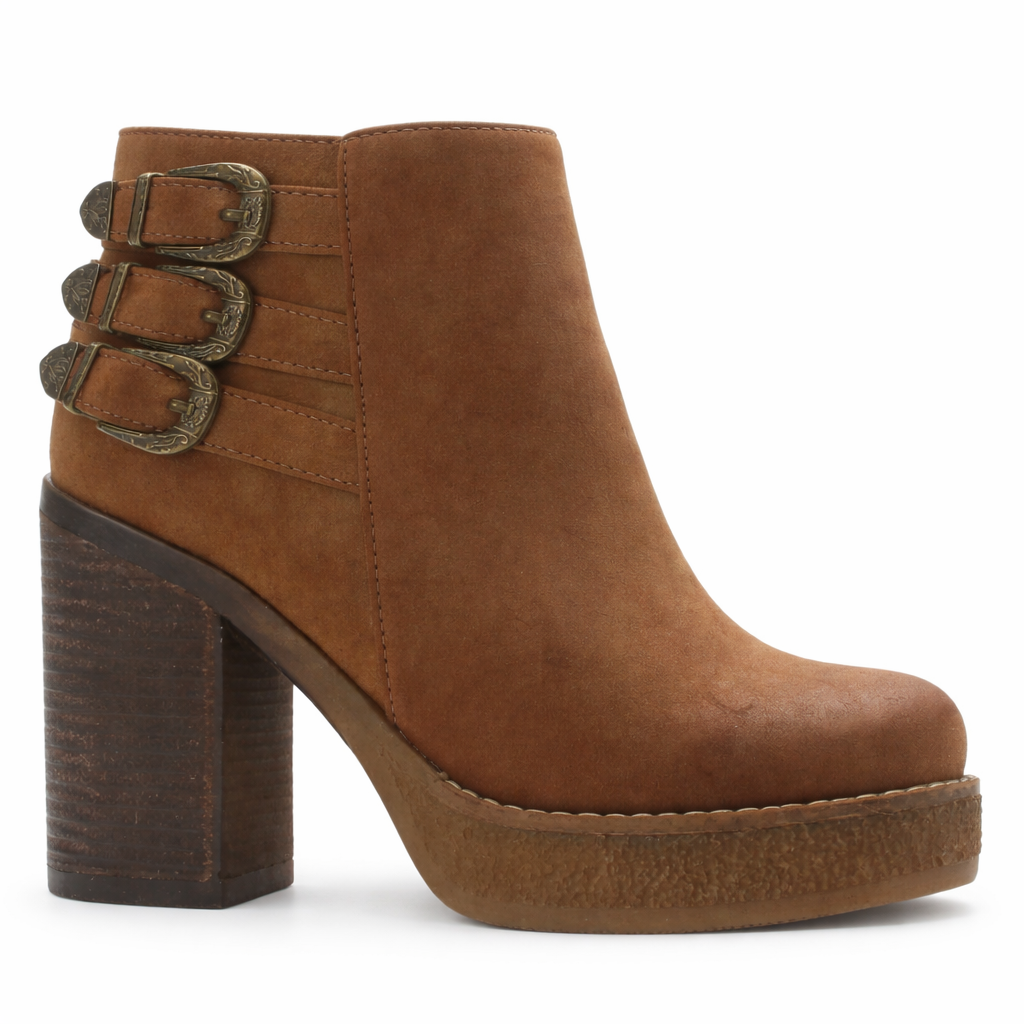 Botin Tostado Mujer Casual Chalada Ella