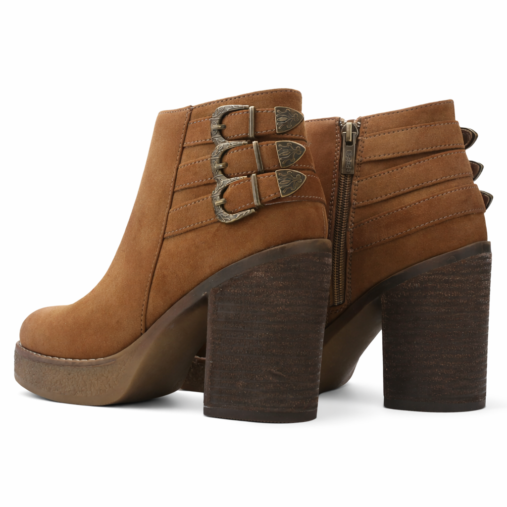 Botin Tostado Mujer Casual Chalada Ella