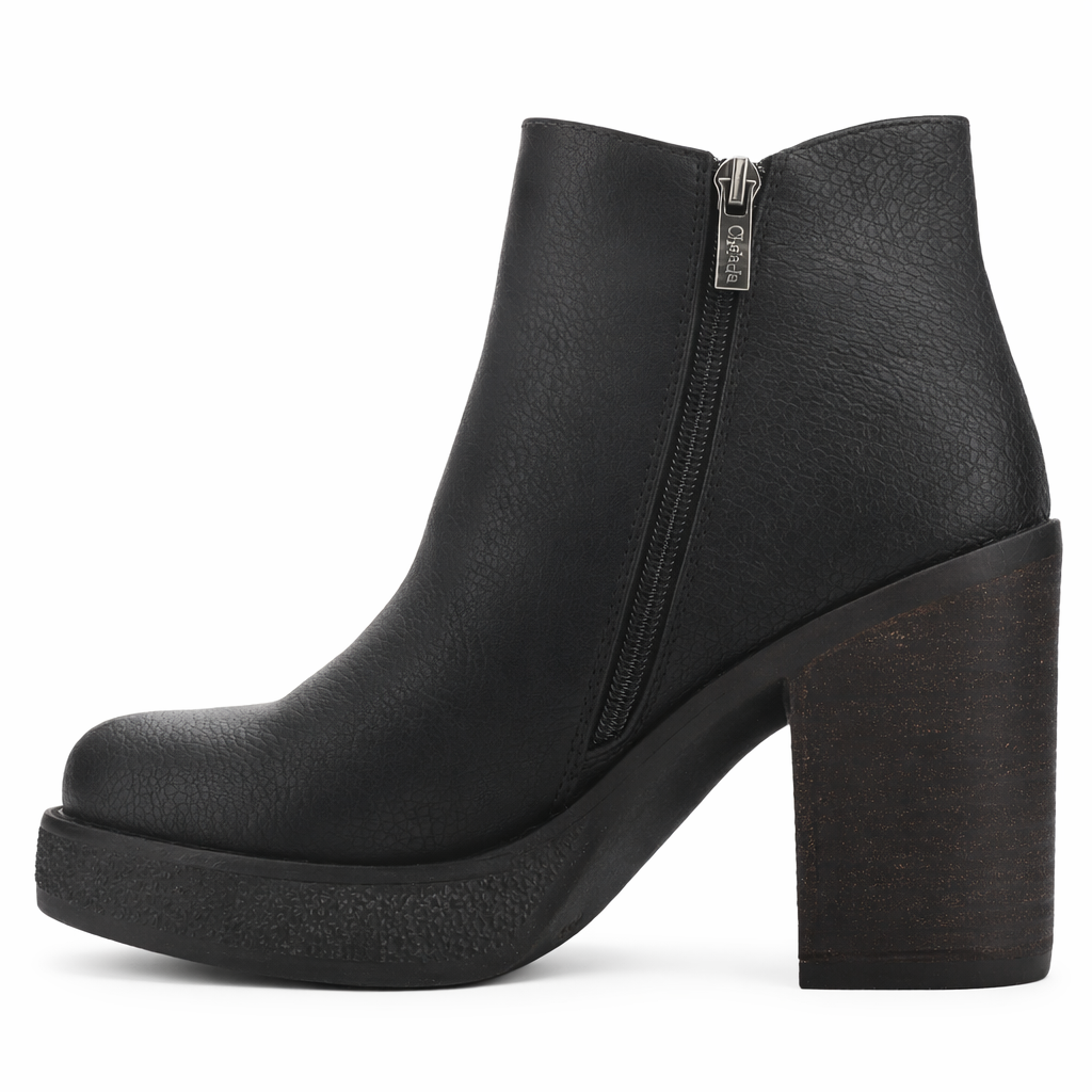 Botin Negro Mujer Casual Chalada Ella