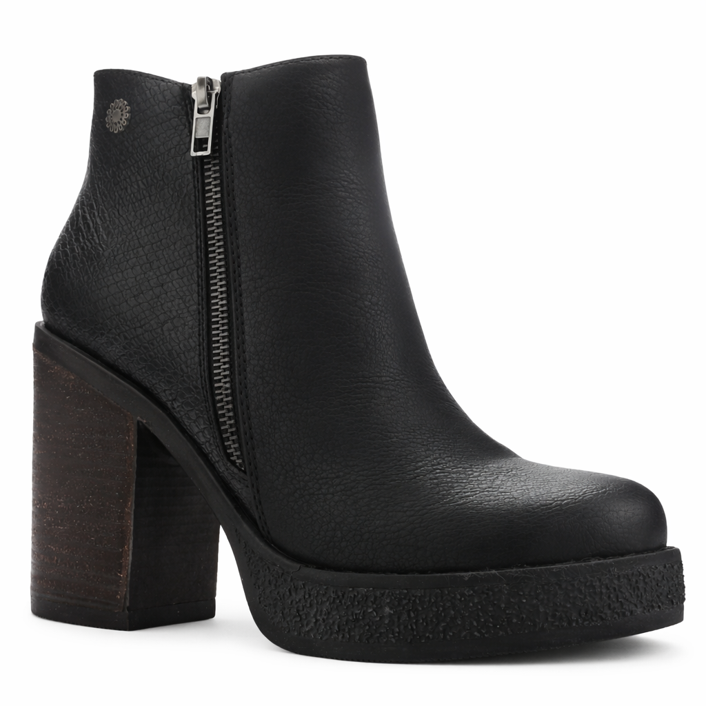 Botin Negro Mujer Casual Chalada Ella