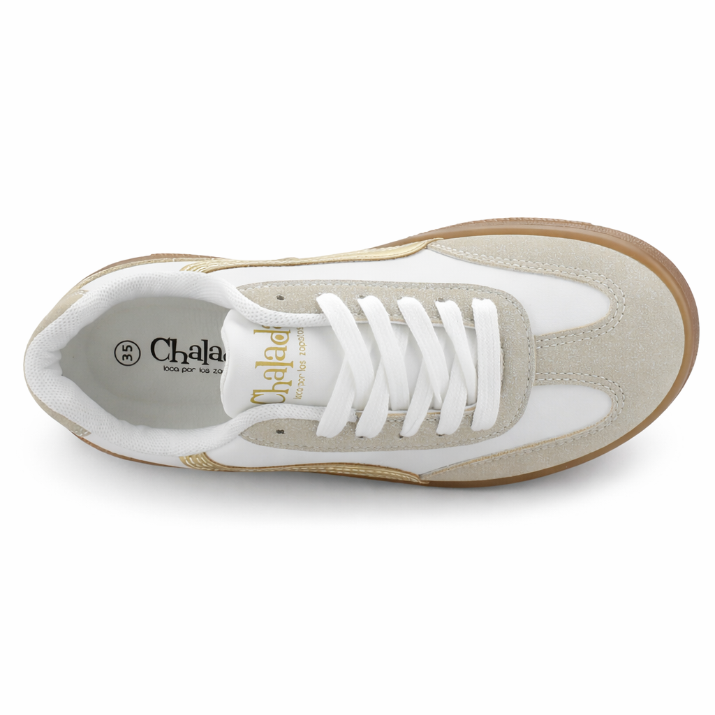 Zapatilla Blanco Mujer Urbano Chalada Cherish