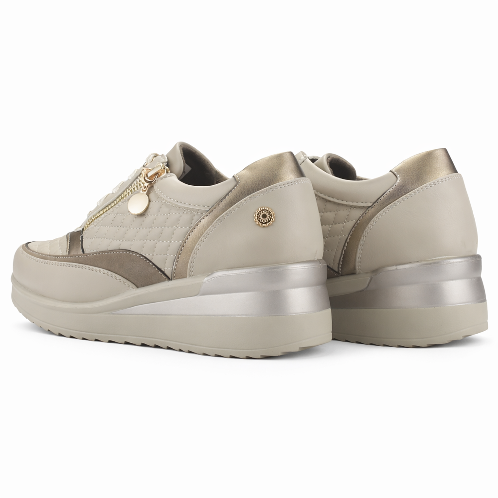 Zapatilla Beige Mujer Urbano Chalada Danay