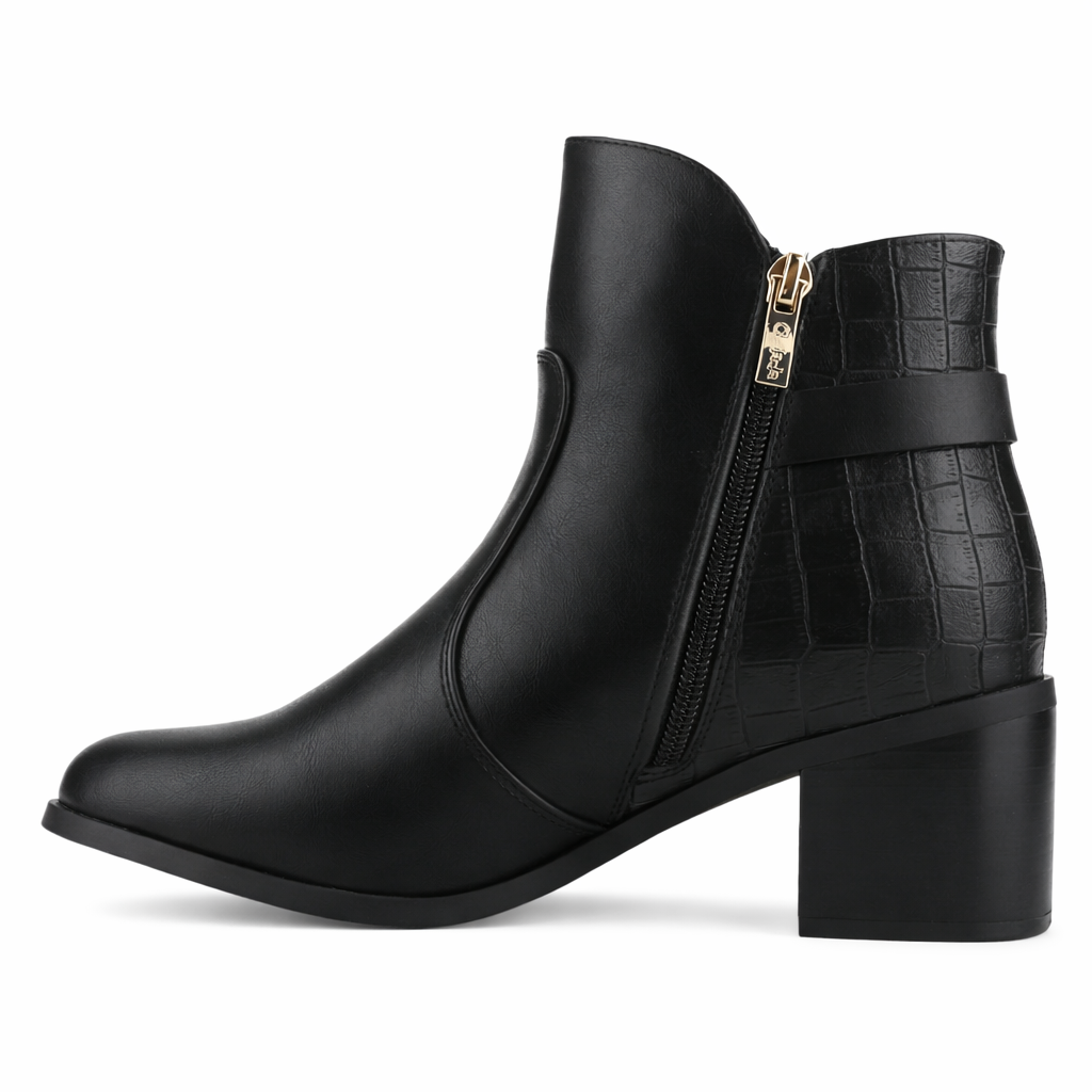 Botin Negro Mujer Casual Chalada Diva