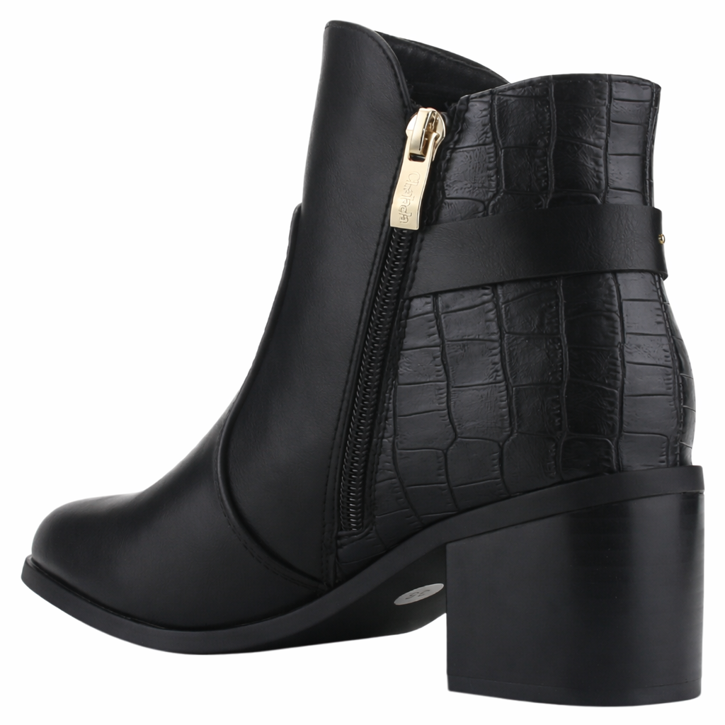 Botin Negro Mujer Casual Chalada Diva