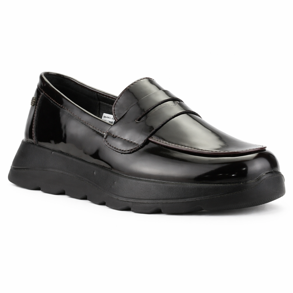 Mocasin Burdeo Mujer Casual Chalada Onix