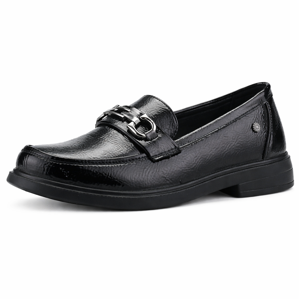 Mocasin Negro Mujer Casual Chalada Parole
