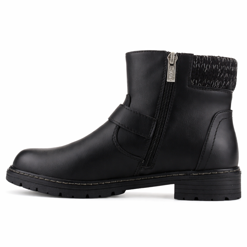 Botin Negro Mujer Casual Chalada Andy