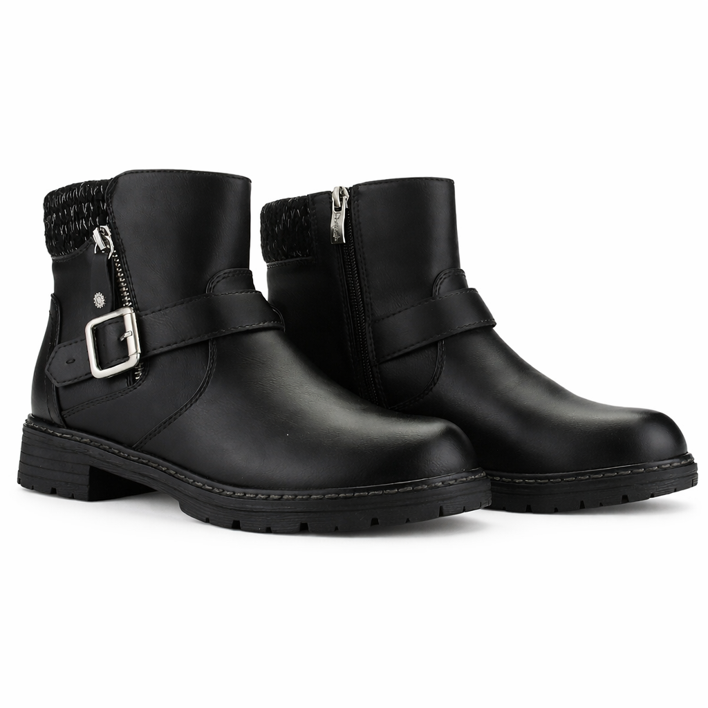 Botin Negro Mujer Casual Chalada Andy