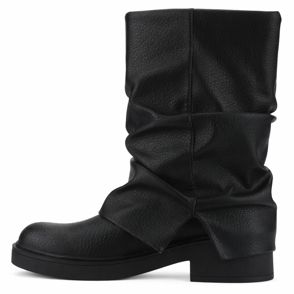 Botin Negro Mujer Casual Chalada Biker