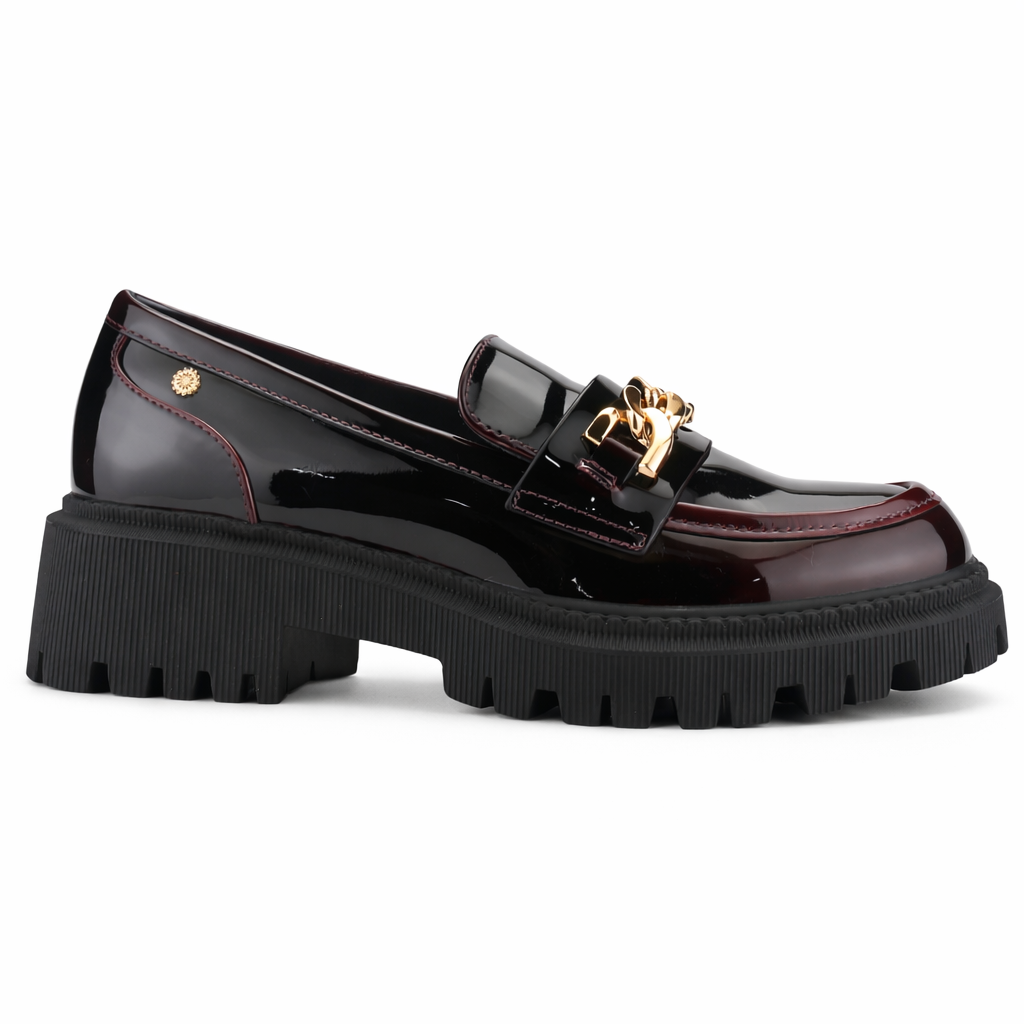 Mocasin Burdeo Mujer Casual Chalada Joop