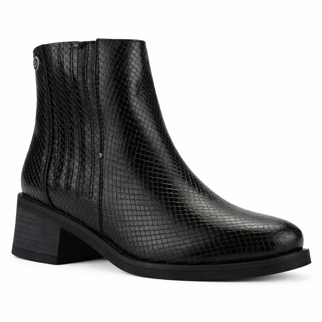 Botin Negro Mujer Casual Chalada Trafa