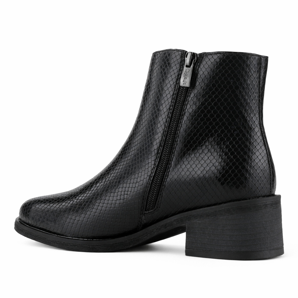 Botin Negro Mujer Casual Chalada Trafa
