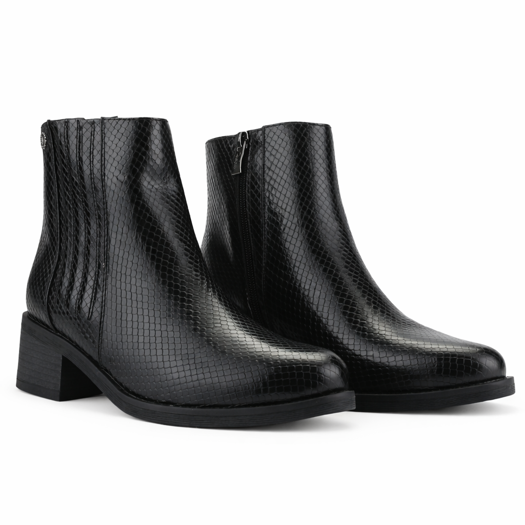Botin Negro Mujer Casual Chalada Trafa