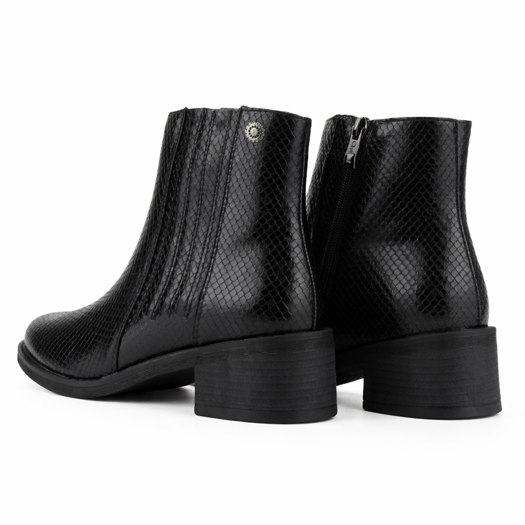 Botin Negro Mujer Casual Chalada Trafa