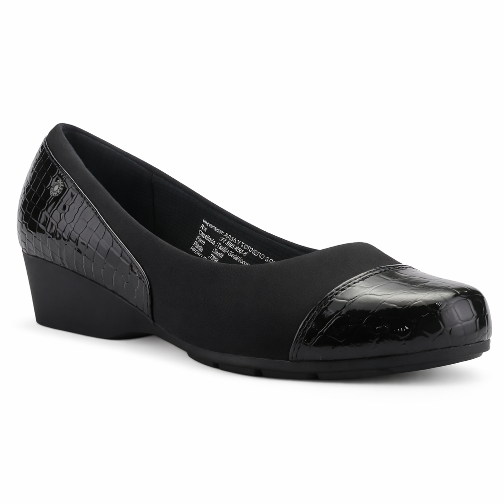 Zapato Negro Mujer Casual Chalada Dana