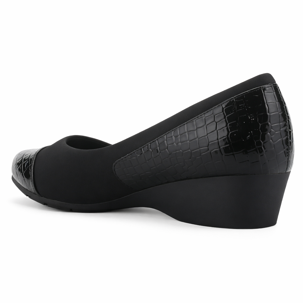 Zapato Negro Mujer Casual Chalada Dana