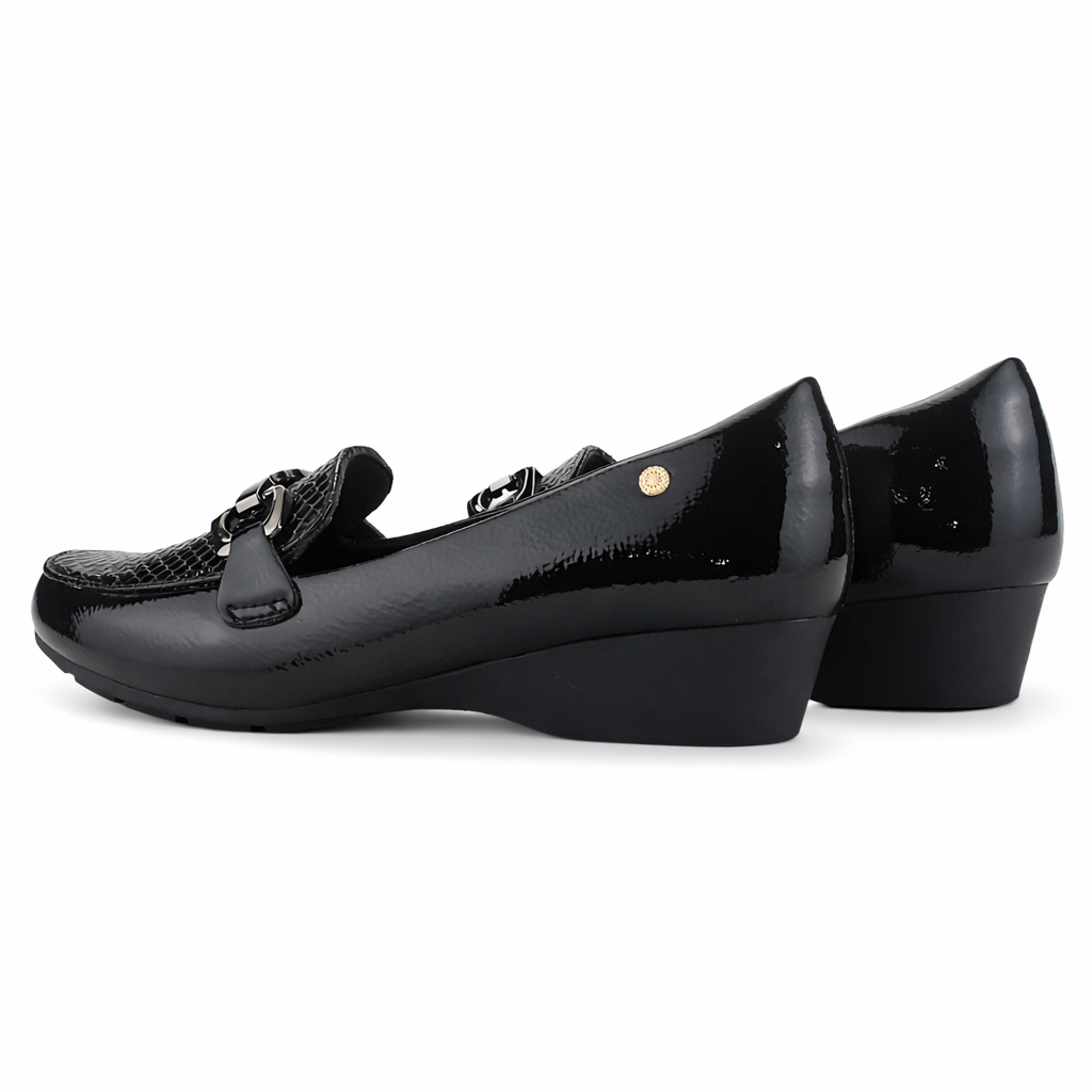 Mocasin Negro Mujer Casual Chalada Dana
